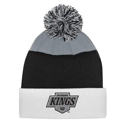 Outerstuff Los Angeles Kings Essentials Youth Cuffed Knit Pom Toque