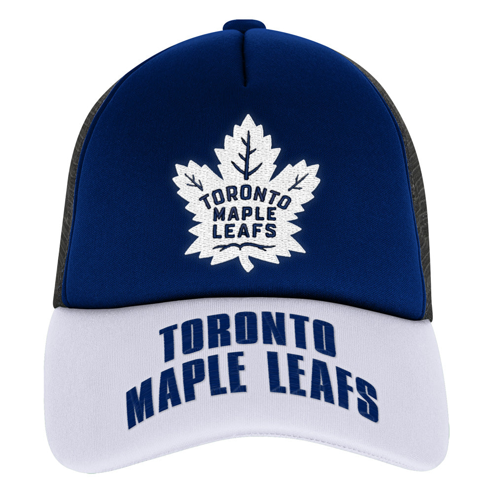 Outerstuff Toronto Maple Leafs True Retro Youth Trucker Snapback Hat