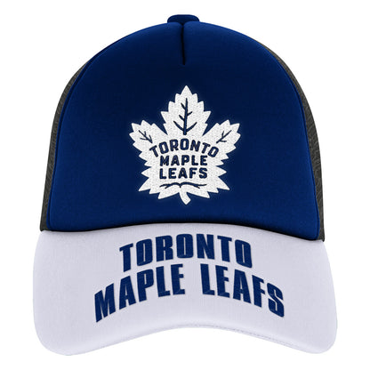 Outerstuff Toronto Maple Leafs True Retro Youth Trucker Snapback Hat