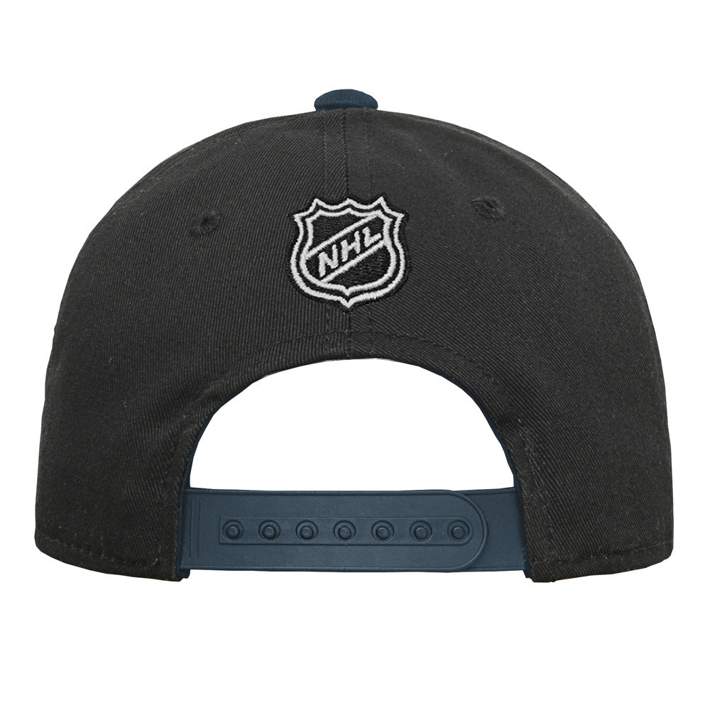 VEGAS GOLDEN KNIGHTS YOUTH PRECURVED BLACK SNAPBACK HAT