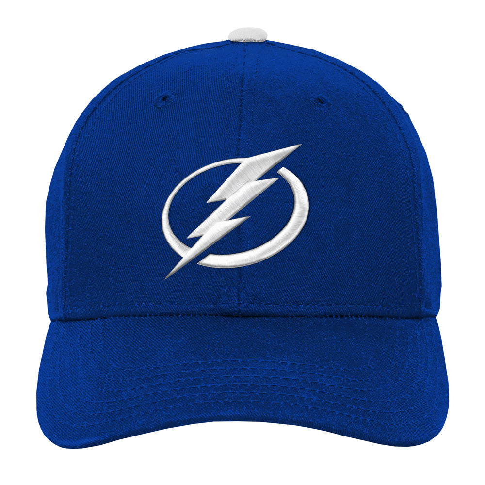 Youth Tampa Bay Lightning Precurved Snapback Hat
