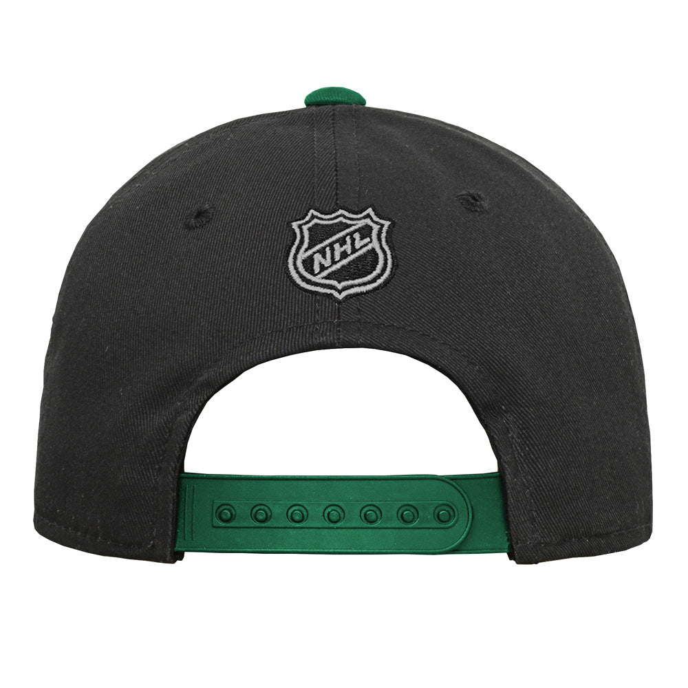 Outerstuff Minnesota Wild Youth Precurved Black Snapback Hat