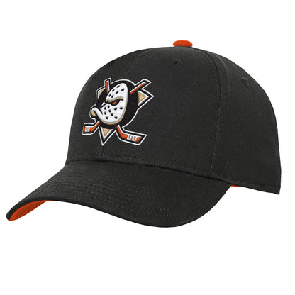 Youth Anaheim Ducks Precurved Snapback Hat