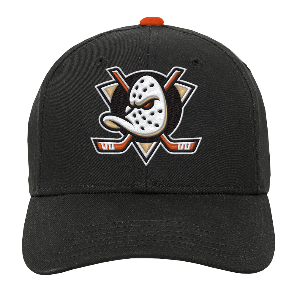 Youth Anaheim Ducks Precurved Snapback Hat