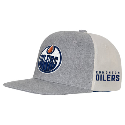 Outerstuff Edmonton Oilers Ace In The Hole Youth Snapback Hat