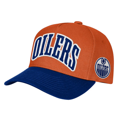 Youth Edmonton Oilers MVP Pro Pinch Hat