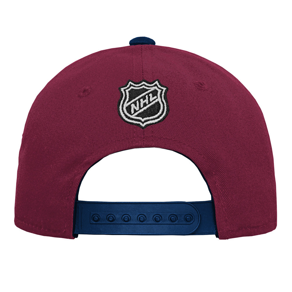 Outerstuff Colorado Avalanche Youth Precurved Maroon Snapback Hat