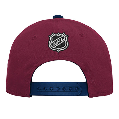Outerstuff Colorado Avalanche Youth Precurved Maroon Snapback Hat