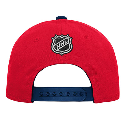 Outerstuff Washington Capitals Youth Precurved Red Snapback Hat
