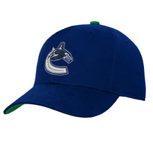 Outerstuff Vancouver Canucks Children's Precurved Blue Snapback Hat