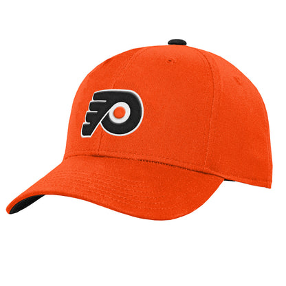 Outerstuff Philadelphia Flyers Youth Precurved Orange Snapback Hat
