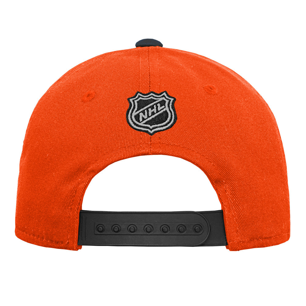 Outerstuff Philadelphia Flyers Youth Precurved Orange Snapback Hat