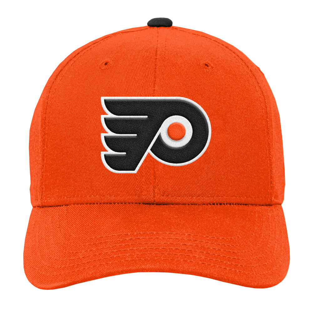 Outerstuff Philadelphia Flyers Youth Precurved Orange Snapback Hat
