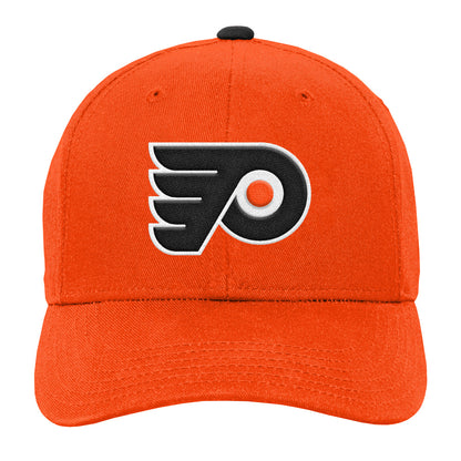 Outerstuff Philadelphia Flyers Youth Precurved Orange Snapback Hat
