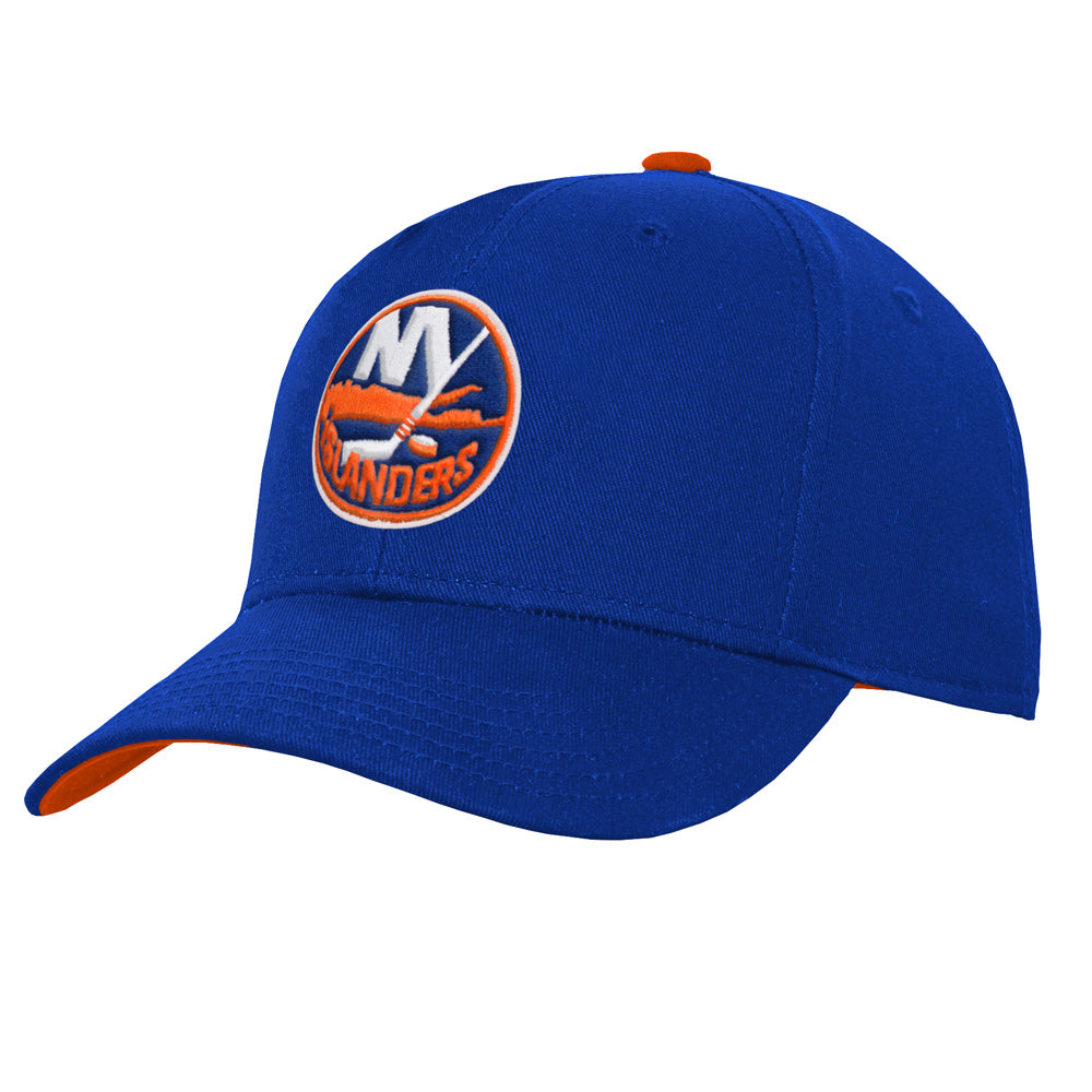 Outerstuff New York Islanders Youth Precurved Blue Snapback Hat
