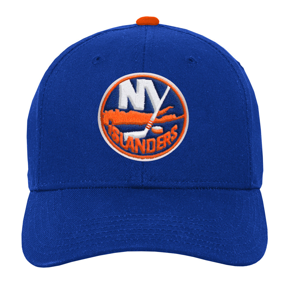 Outerstuff New York Islanders Youth Precurved Blue Snapback Hat