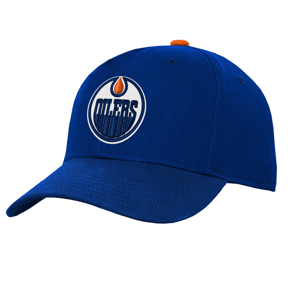 EDMONTON OILERS PRECURVED CHILDRENS SNAPBACK HAT