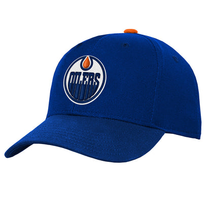 EDMONTON OILERS PRECURVED CHILDRENS SNAPBACK HAT