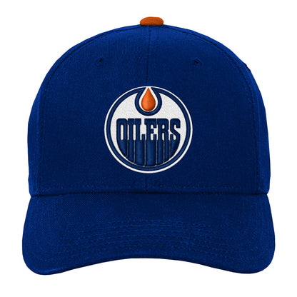 EDMONTON OILERS PRECURVED CHILDRENS SNAPBACK HAT