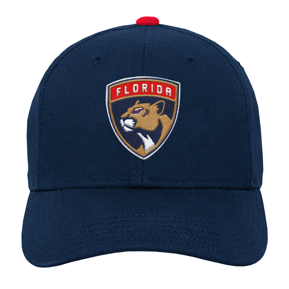 Outerstuff Florida Panthers Youth Precurved Navy Snapback Hat