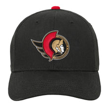 Outerstuff Ottawa Senators Children's Precurved Black Snapback Hat
