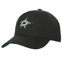 Outerstuff Dallas Stars Youth Precurved Black Snapback Hat