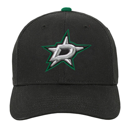 Outerstuff Dallas Stars Youth Precurved Black Snapback Hat