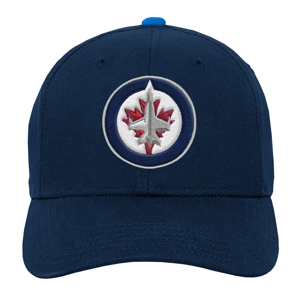 Outerstuff Winnipeg Jets Children's Precurved Blue Snapback Hat