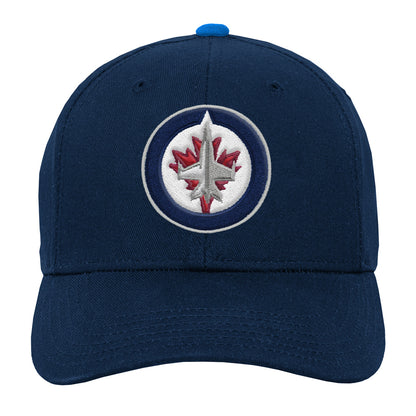 Outerstuff Winnipeg Jets Children's Precurved Blue Snapback Hat
