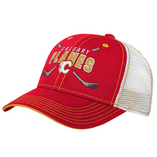 CALGARY FLAMES NHL CORE LOCKUP YOUTH SNAPBACK HAT