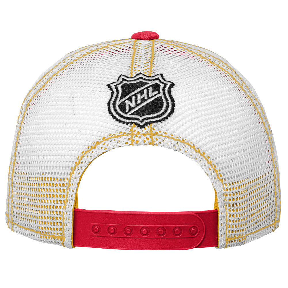 CALGARY FLAMES NHL CORE LOCKUP YOUTH SNAPBACK HAT