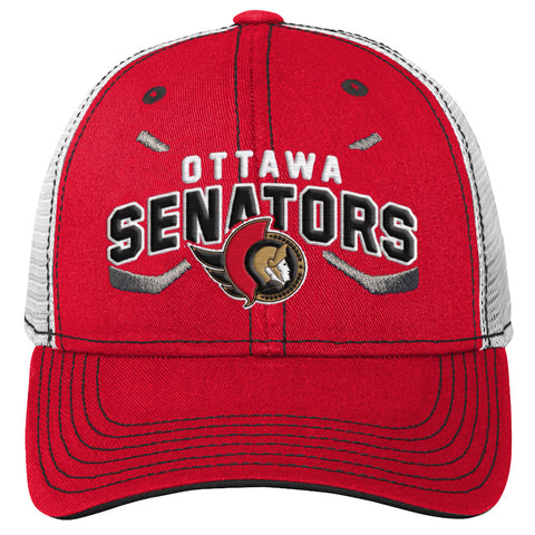 OTTAWA SENATORS NHL CORE LOCKUP YOUTH SNAPBACK HAT