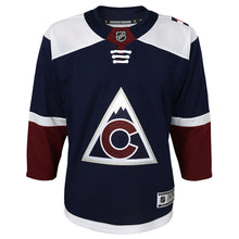 COLORADO AVALANCHE YOUTH PREMIER ALTERNATE NAVY JERSEY