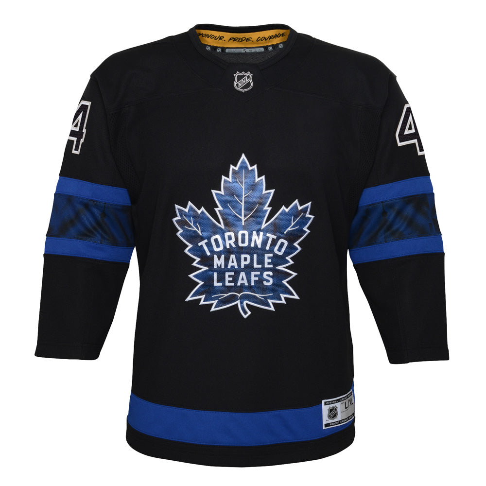 TORONTO MAPLE LEAFS MORGAN RIELLY YOUTH PREMIER THIRD JERSEY