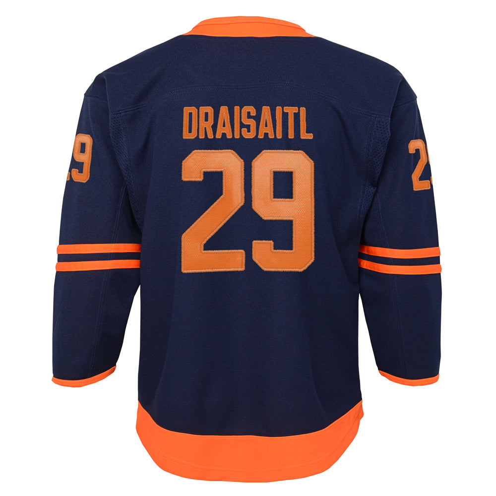 Outerstuff Edmonton Oilers Leon Draisaitl Youth Alternate Jersey