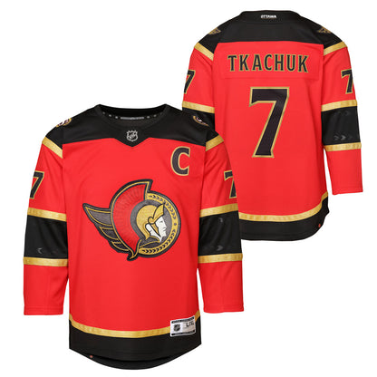 Outerstuff Ottawa Senators Brady Tkachuk Youth Alternate Jersey