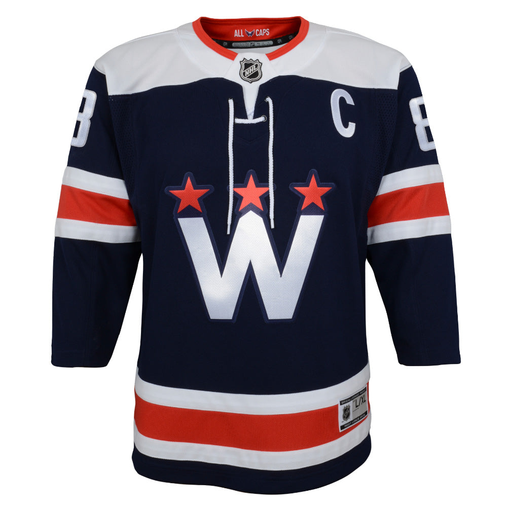 OUTERSTUFF YOUTH CAPITALS PREMIER JERSEY OVECHKIN