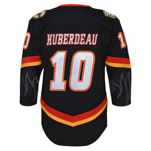 CALGARY FLAMES JONATHAN HUBERDEAU YOUTH PREMIER ALTERNATE BLACK JERSEY