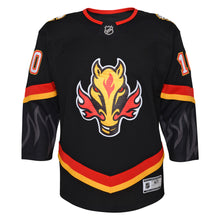 CALGARY FLAMES JONATHAN HUBERDEAU YOUTH PREMIER ALTERNATE BLACK JERSEY
