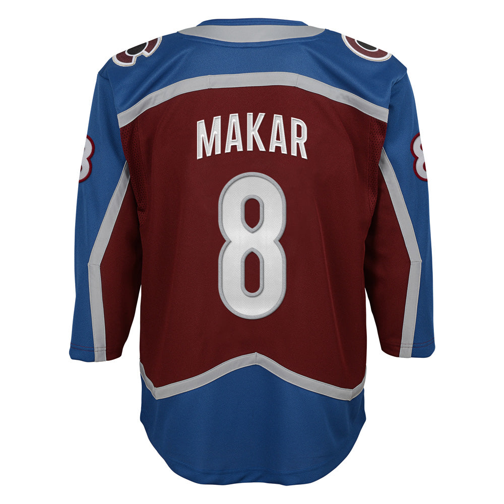 Outerstuff Colorado Avalanche Cale Makar Youth Home Jersey