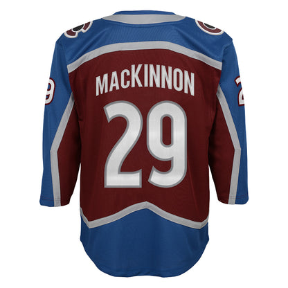 COLORADO AVALANCHE NATHAN MACKINNON YOUTH PREMIER JERSEY