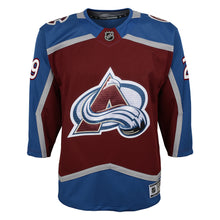 COLORADO AVALANCHE NATHAN MACKINNON YOUTH PREMIER JERSEY
