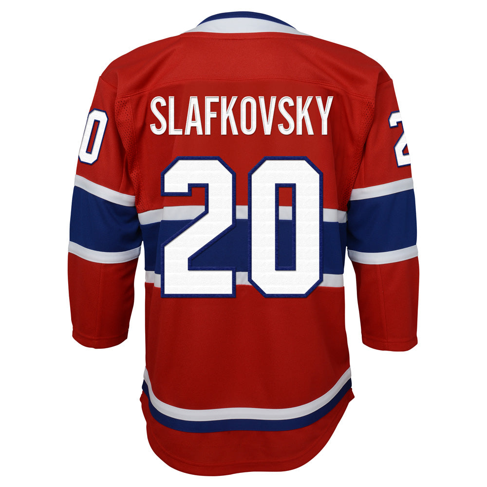 Youth Montreal Canadiens Juraj Slafkovský Premier Home Jersey