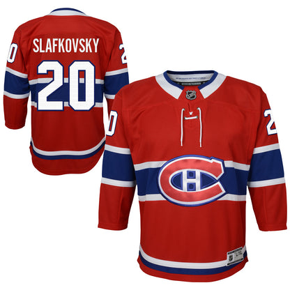 Youth Montreal Canadiens Juraj Slafkovský Premier Home Jersey