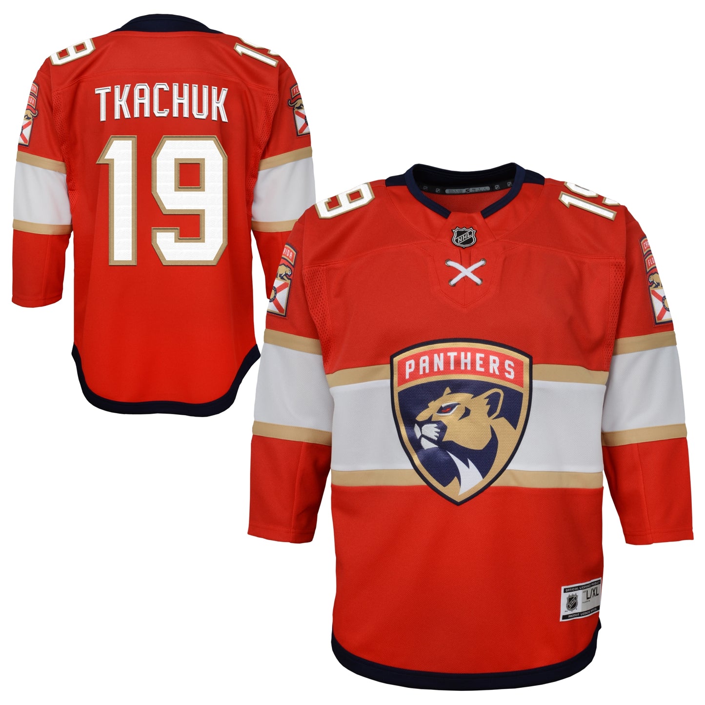 Outerstuff Florida Panthers Matthew Tkachuk Youth Home Jersey