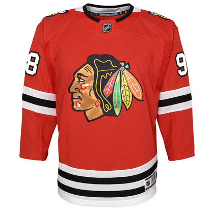 Outerstuff Chicago Blackhawks Connor Bedard Youth Home Jersey