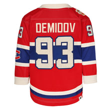 Outerstuff Montreal Canadiens Ivan Demidov 2026 Heritage Classic Youth Red Jersey