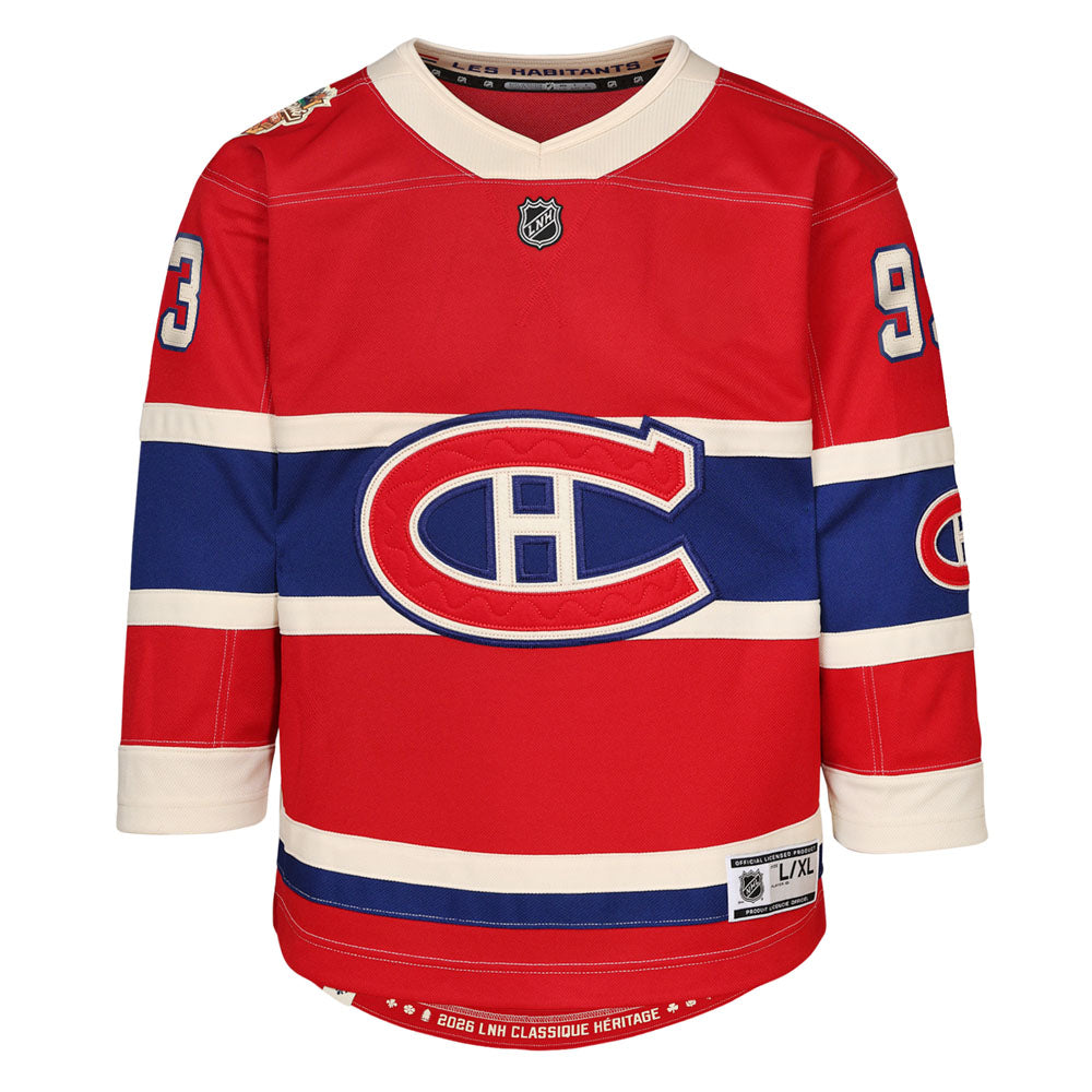 Outerstuff Montreal Canadiens Ivan Demidov 2026 Heritage Classic Youth Red Jersey