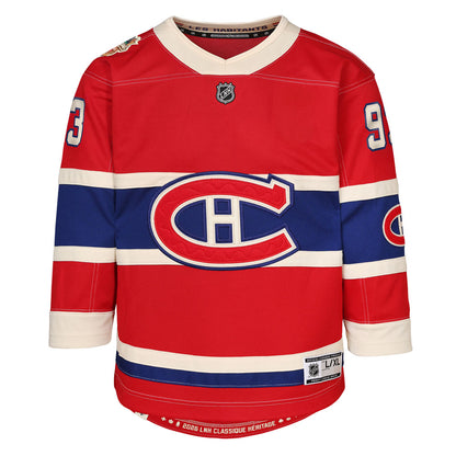 Outerstuff Montreal Canadiens Ivan Demidov 2026 Heritage Classic Youth Red Jersey