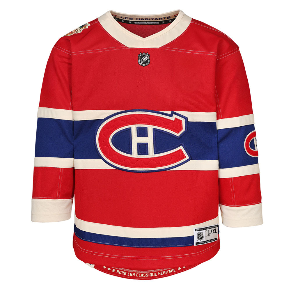 Outerstuff Montreal Canadiens 2026 Heritage Classic Youth Red Jersey